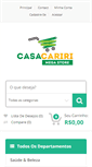 Mobile Screenshot of casacariri.com.br